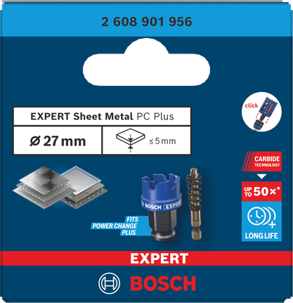Augusaag plekile EXPERT Sheet Metal Power Change Plus, 27 x 5 mm Bosch EXPERT – Bosch EXPERT