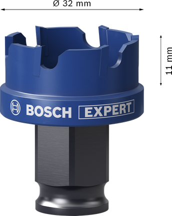 Augusaag plekile EXPERT Sheet Metal Power Change Plus, 32 x 5 mm Bosch EXPERT – Bosch EXPERT