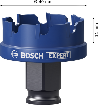 Augusaag plekile EXPERT Sheet Metal Power Change Plus, 40 x 5 mm Bosch EXPERT – Bosch EXPERT