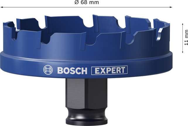 Augusaag plekile EXPERT Sheet Metal Power Change Plus, 68 x 5 mm Bosch EXPERT – Bosch EXPERT
