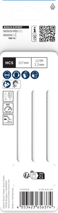 Tikksaeleht EXPERT Wood 2-side clean T308BOP, 3 tk Bosch EXPERT – Bosch EXPERT