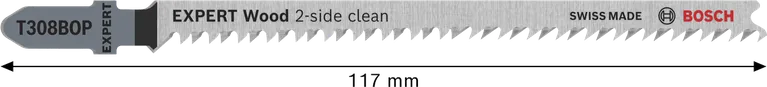 Tikksaeleht EXPERT Wood 2-side clean T308BOP, 3 tk Bosch EXPERT – Bosch EXPERT