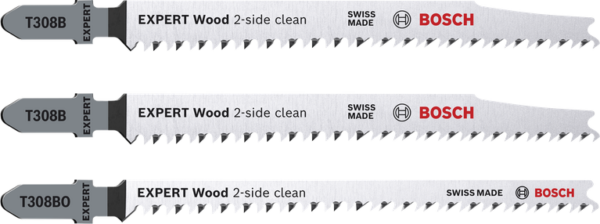Tikksaelehtede komplekt EXPERT Wood 2-side clean, 3 tk Bosch EXPERT – Bosch EXPERT