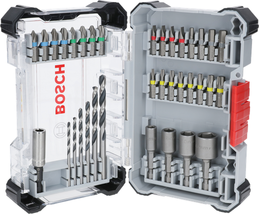 Extra Hard kruviotsak ja metallist HSS puuride komplekt, 35 tk Bosch Professional – Bosch Professional