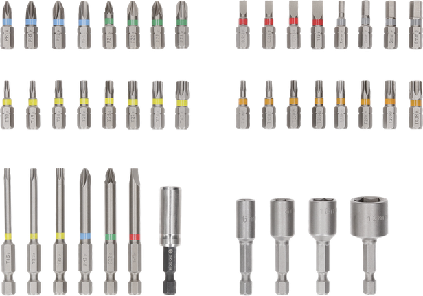Extra Hard kruviotsakute komplekt, 43 tk Bosch Professional – Bosch Professional