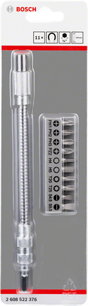 Kruviotsakute komplekt Extra Hard koos pikendusega, 11 tk, pikkus 25 mm Bosch Professional – Bosch Professional