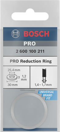 Kahandusrõngas PRO puidusae kettale, 30 × 1,2 × 25,4 mm Bosch Professional – Bosch Professional