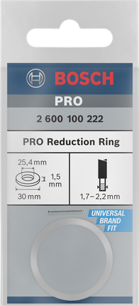 Kahandusrõngas PRO puidusae kettale, 30 × 1,5 × 25,4 mm Bosch Professional – Bosch Professional