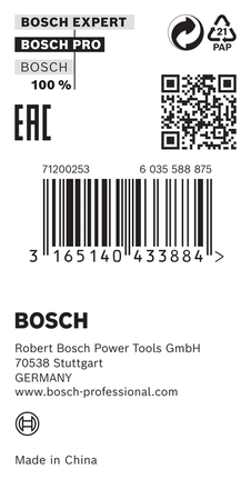 Kahandusrõngas PRO puidusae kettale, 30 × 1,5 × 25,4 mm Bosch Professional – Bosch Professional