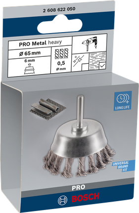 Kausshari PRO Metal heavy, sirge varrega, 65 × 0,5 mm Bosch Professional – Bosch Professional