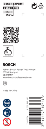 Keerdpuur PRO Wood, 20 × 170 × 235 mm Bosch Professional – Bosch Professional
