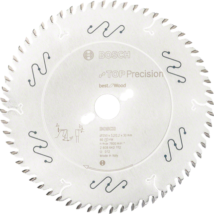 Ketassae ketas Top Precision Best for Wood Bosch Professional – Bosch Professional