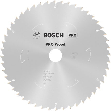 Ketassae tera PRO Wood cordless, 254 × 2,2 × 30 mm, T48 Bosch Professional – Bosch Professional