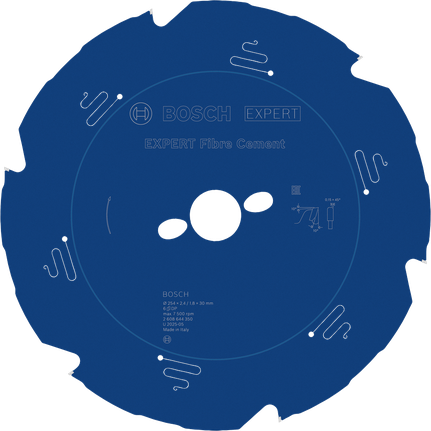 Ketassaetera EXPERT Fibre Cement, 254 × 2,4/1,8 × 30 mm, T6 Bosch EXPERT – Bosch EXPERT