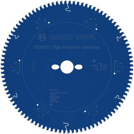 Ketassaetera EXPERT High Pressure Laminate, 305 × 3,2/2,2 × 30 mm, T96 Bosch EXPERT – Bosch EXPERT