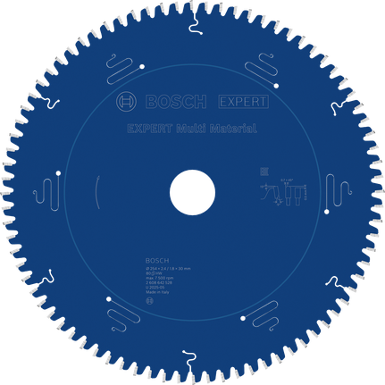 Ketassaetera EXPERT Multi Material, 254 × 2,4/1,8 × 30 mm, T80 Bosch EXPERT – Bosch EXPERT