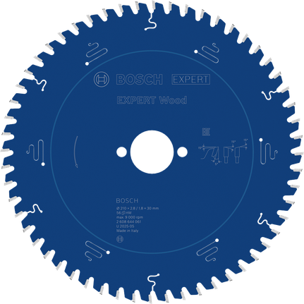 Ketassaetera EXPERT Wood, 210 × 2,8/1,8 × 30 mm, T56 Bosch EXPERT – Bosch EXPERT