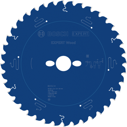 Ketassaetera EXPERT Wood, 250 × 2,4/1,8 × 30 mm, T40 Bosch EXPERT – Bosch EXPERT