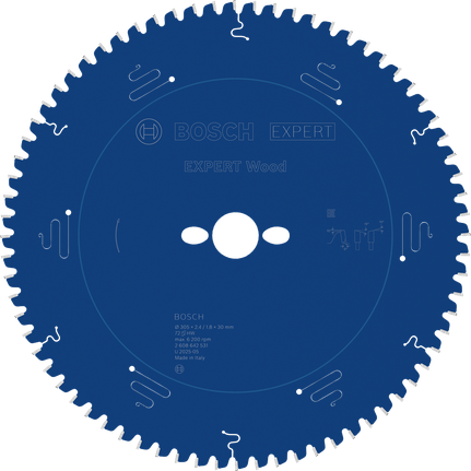 Ketassaetera EXPERT Wood, 305 × 2,4/1,8 × 30 mm, T72 Bosch EXPERT – Bosch EXPERT