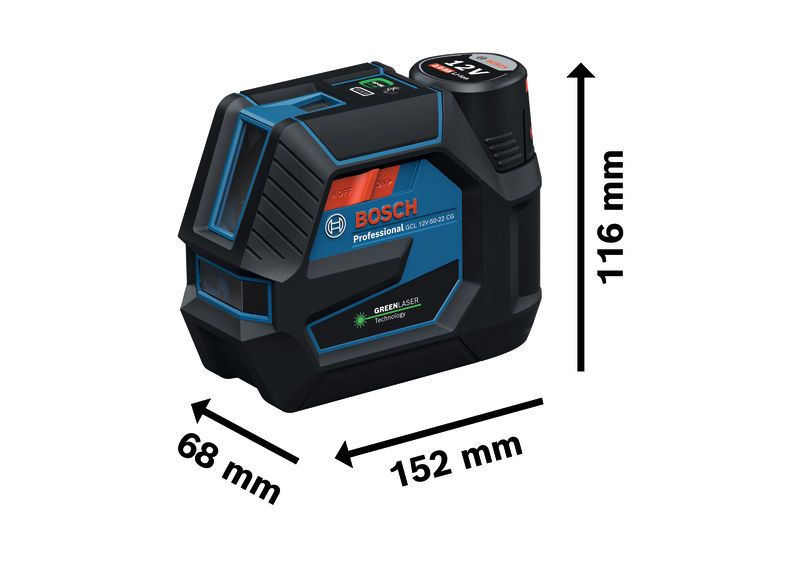 Kombilaser Bosch Professional GCL 12V-50-22 CG – Bosch Professional