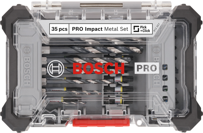 Komplekt PRO Impact Metal, 6 × 35 tk Bosch Professional – Bosch Professional