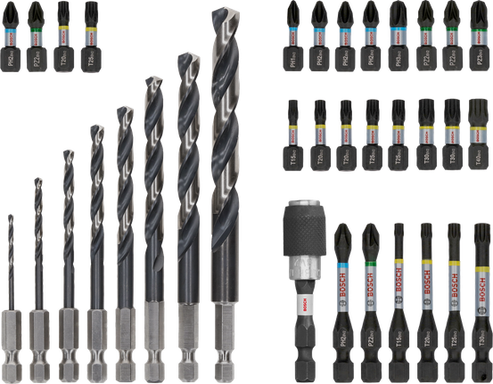 Komplekt PRO Impact Metal, 6 × 35 tk Bosch Professional – Bosch Professional