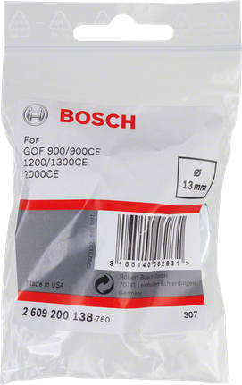 Kopeerhülss, tööriista ühilduvus GKF 600, GMF 1400 CE, GMF 1600 CE, GOF 130, GOF 900, GOF 900 ACE, GOF 900 CE, GOF 1250 CE, GOF 1250 LCE, GOF 1600 CE, GOF 2000 CE Professional, POF 800, POF 1100 AE, POF 1200 AE, POF 1300 ACE, POF 1400 ACE, läbimõõt 13 mm Bosch Professional – Bosch Professional
