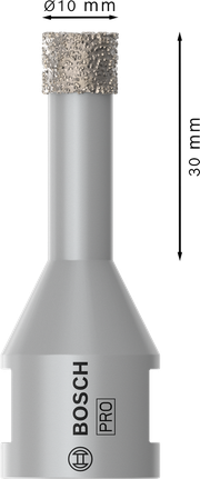 Kroonpuur PRO Ceramic dry, 10 × 30 × 14 mm Bosch Professional – Bosch Professional