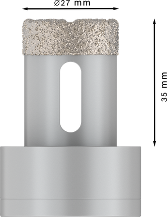 Kroonpuur PRO Ceramic dry, 27 × 35 mm, X-Lock Bosch Professional – Bosch Professional