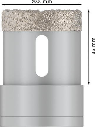 Kroonpuur PRO Ceramic dry, 38 × 35 mm, X-Lock Bosch Professional – Bosch Professional