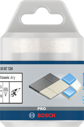Kroonpuur PRO Ceramic dry, 55 × 35 × 14 mm Bosch Professional – Bosch Professional