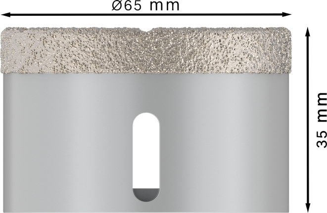 Kroonpuur PRO Ceramic dry, 65 × 35 mm, X-Lock Bosch Professional – Bosch Professional
