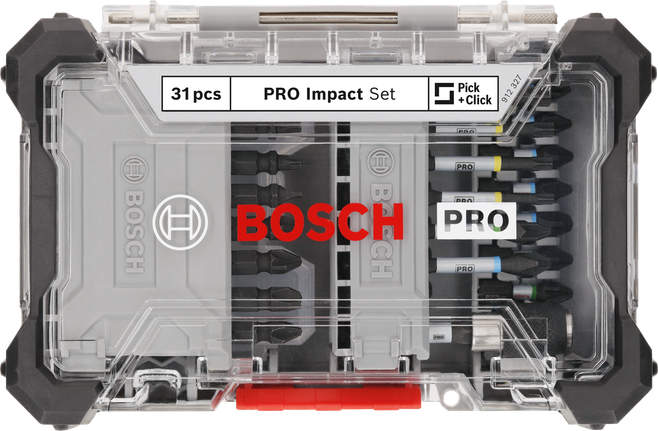 Kruviotsakute komplekt PRO Impact, 31 tk Bosch Professional – Bosch Professional