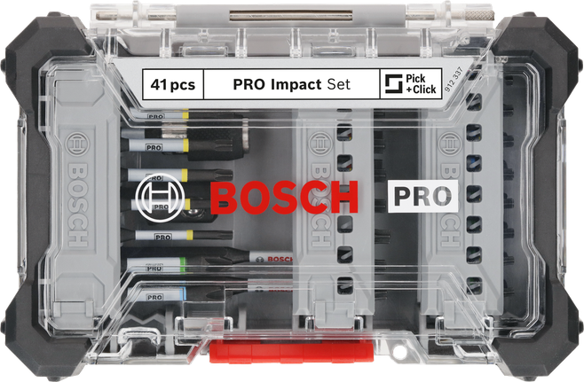 Kruviotsakute komplekt PRO Impact, 41 tk Bosch Professional – Bosch Professional