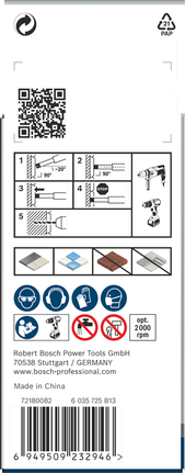 Kuivpuuride komplekt PRO Ceramic dry, 6 × 66, 6 × 66, 8 × 66 mm, 3 tk Bosch Professional – Bosch Professional