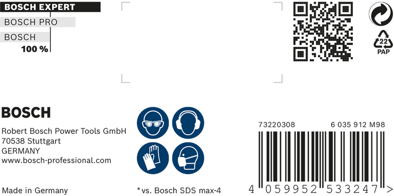 Löökpuur EXPERT SDS max-8X, 28 × 800 × 920 mm Bosch EXPERT – Bosch EXPERT