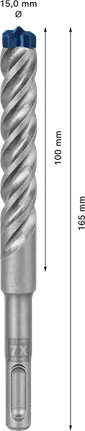 Löökpuur EXPERT SDS plus-7X, 15 × 100 × 165 mm Bosch EXPERT – Bosch EXPERT