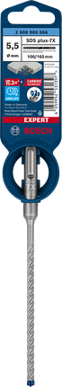 Löökpuur EXPERT SDS plus-7X, 5,5 × 100 × 165 mm Bosch EXPERT – Bosch EXPERT