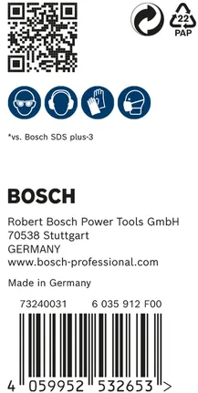 Löökpuur EXPERT SDS plus-7X 8 × 100 × 165 mm, 50 tk Bosch EXPERT – Bosch EXPERT