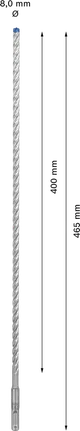 Löökpuur EXPERT SDS plus-7X, 8 × 400 × 465 mm Bosch EXPERT – Bosch EXPERT
