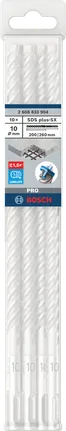 Löökpuur PRO SDS plus-5X, 10 × 200 × 260 mm, 10 tk Bosch Professional – Bosch Professional