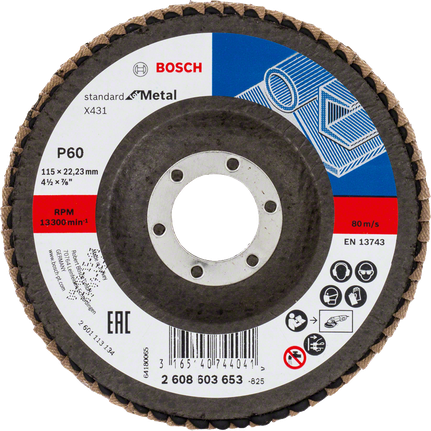 Lamell-lihvketas X431, Standard for Metal Bosch Professional – Bosch Professional