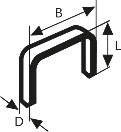 Lametraatklambrid tüüp 57/6 Bosch Professional – Bosch Professional