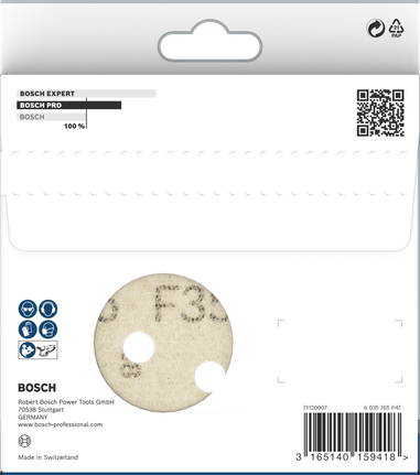 Lihvketas PRO F355, 125 mm, G1200, 5 tk Bosch Professional – Bosch Professional