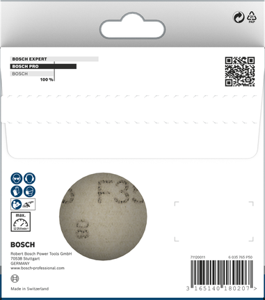 Lihvpaber PRO F355, 125 mm, G60, 10 tk Bosch Professional – Bosch Professional
