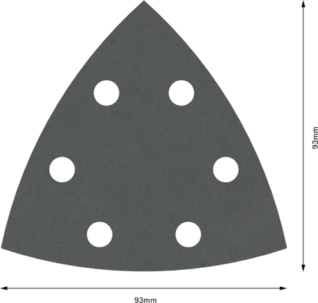 Lihvpaber PRO F355, 93 mm, G400, 5 tk Bosch Professional – Bosch Professional