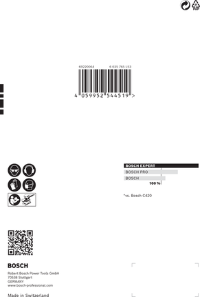 Lihvpaberite EXPERT C470 komplekt orbitaallihvmasinate jaoks, 115 × 140 mm, G 2x40/2x60/2x80/2x120/2x180, 10 tk Bosch EXPERT – Bosch EXPERT