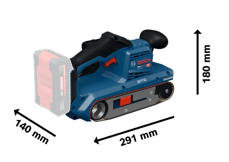 Lintlihvija Bosch Professional GBS18V-75 – Bosch Professional