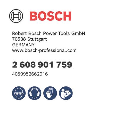 Löökpuuride komplekt EXPERT SDS Clean plus-8X 8 x 100 x 225 Bosch EXPERT – Bosch EXPERT
