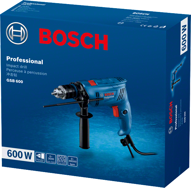 Löökpuurtrell Bosch Professional GSB 600 – Bosch Professional